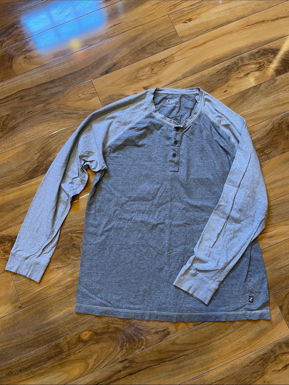 Men’s extra large XL chaps, sport, long sleeve shirt